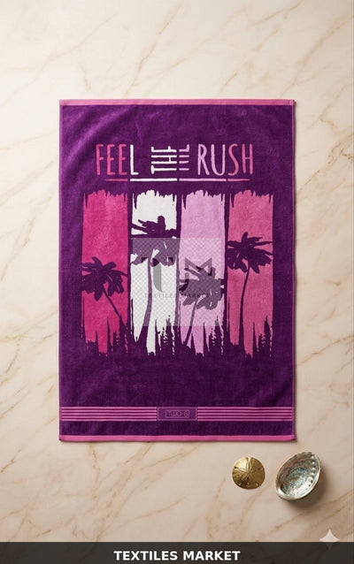 منشفة شاطئ Feel the Rush