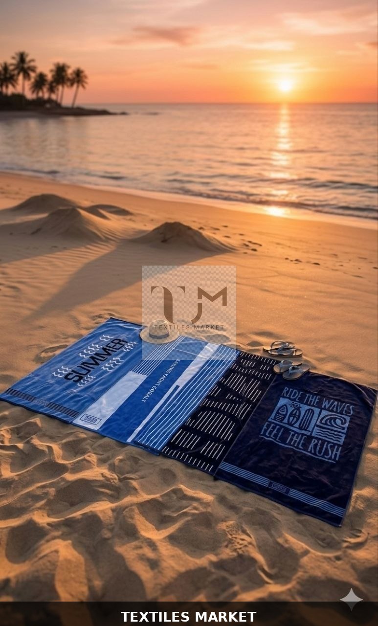 Serviette Plage Feel the Rush
