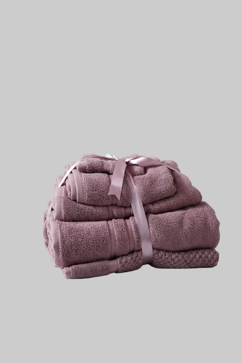 Pack serviette 5 Pièces  100%  Coton